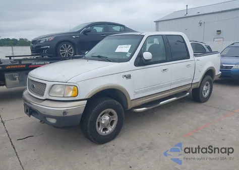 2001 Ford F-150 King Ranch Edition/Lariat/Xlt из США, поврежденный, VIN 1FTRW08L51KD55403